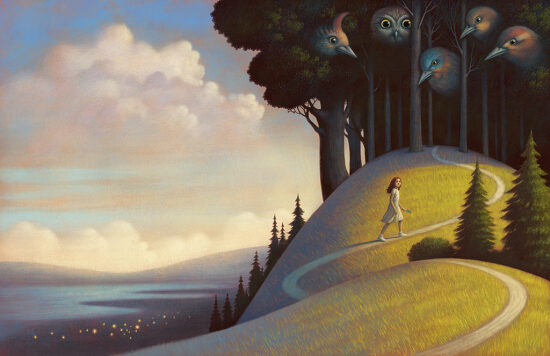 Afternoon on a hill